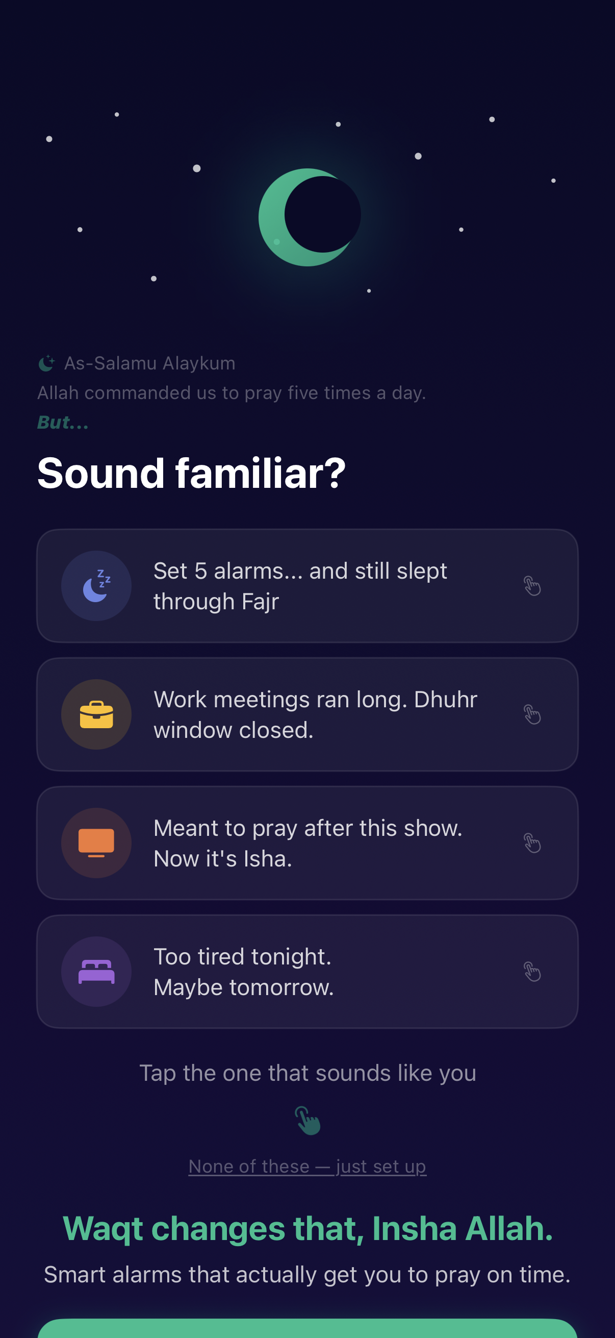 Automatic, Location-Based Prayer Times